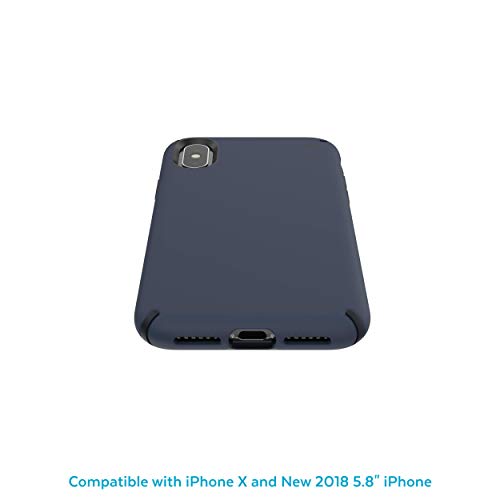 Speck Products Presidio Pro iPhone Xs/iPhone X Case, Eclipse Blue/Carbon Black