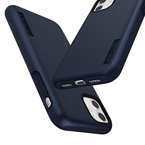 Incipio DualPro Dual Layer Case for Apple iPhone 11 with Flexible Shock-Absorbing Drop-Protection - Iridescent Midnight Blue