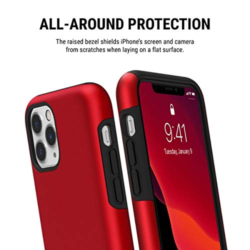 Incipio Apple iPhone 11 Pro DualPro Case-Iridescent Red/Black