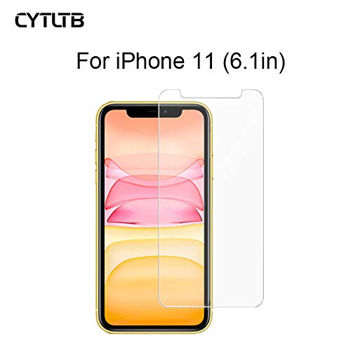 MiMa Glass Screen Protector for iPhone 11/iPhone XR 6.1 Inch 2 Pack Tempered Glass Screen Protector for Apple iPhone 11/iPhone XR 6.1 Inch Display Anti Scratch Advanced HD Clarity Work Most Case