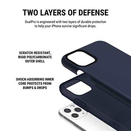 Incipio Apple iPhone 11 Pro Max DualPro Case-Iridescent Midnight Blue