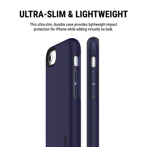 Incipio DualPro Compatible with Apple iPhone SE (2020) & iPhone 8/7/6/6s - Midnight Blue