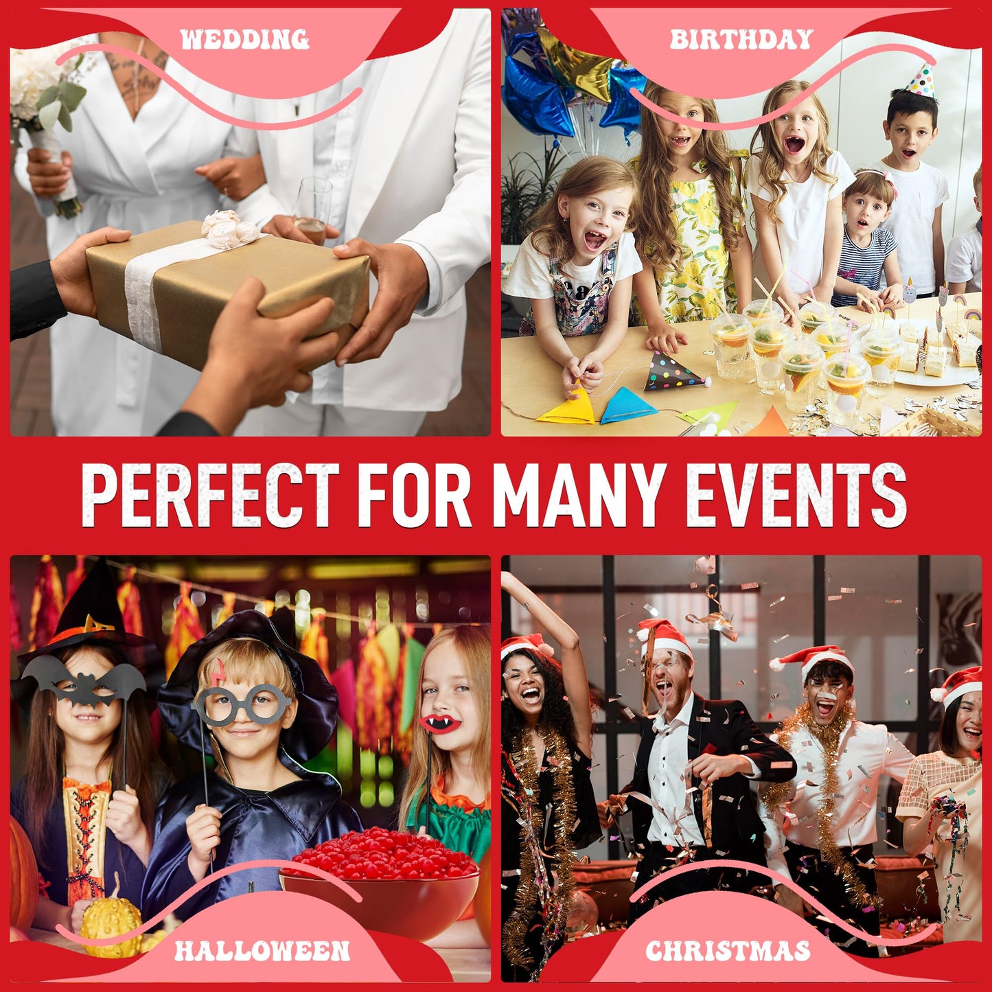 Sour Cherry Candy Balls - 2 lb Classic Old Fashioned Chewy Candy Delights - Red Sour Balls for Parties, Gift Bags, Sharing Holiday Treats and Easter Baskets