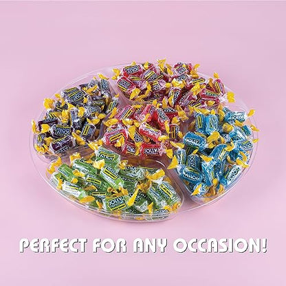 Jolly Rancher Hard Candy -Fruit Flavors - Made with Real Fruit Juice - Gluten-Free - Perfect for Snacking and Sharing - Ideal for Candy Bowls, Dessert Tables, Parties, Halloween and More - Individually Wrapped - 3lb Bag Grape