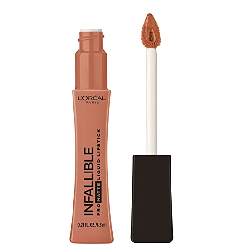 L'Oreal Paris Makeup Infallible Pro Matte Les Macarons Scented Matte Liquid Lipstick, Highly Pigmented, Longwear, Waterproof and Smudge Proof