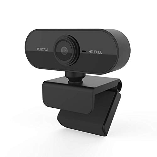 MiMa 1080p HD Webcam, USB 2.0 with Built in Mic for Desktop Laptop Web Camera, 360 Degree Stand, for Windows MacOs Smart TV, Video Conferencing, Streaming, Online Gaming, Remote Virtual Learning,