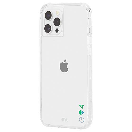 Case-Mate ECO94 Plant Based - Case for iPhone 12 and iPhone 12 Pro (5G) - Eco Friendly- 10 ft Drop Protection - 6.1 inch - Clear