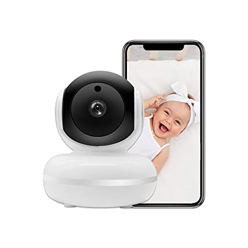 Gabba Goods G-Home Smart Surveillance Camera HD Home Wireless Baby/Pet Camera with Video Recording, Two-Way Audio Motion Detection Night Vision Remote Monitoring