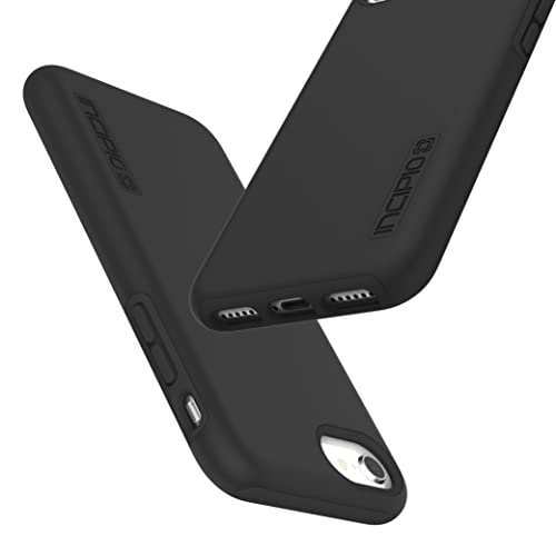 Incipio iPhone 7 Case, Hard Shell Dual Layer DualPro Case for iPhone 7-Black/Black