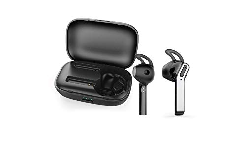 Gabba Goods TrueBuds Pro Premium Wireless Bluetooth Version 5.0 Sport Ear Buds Earphones |Lightweight Portable True Wireless Earphones Headset with Charging Case