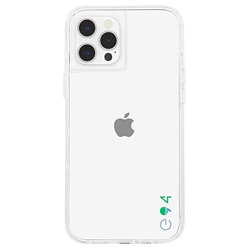 Case-Mate ECO94 Plant Based - Case for iPhone 12 and iPhone 12 Pro (5G) - Eco Friendly- 10 ft Drop Protection - 6.1 inch - Clear