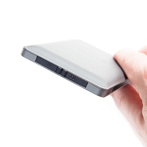 PhoneSuit | Apple Charger & Power Bank | All-in-One Portable Charger | Cell Phone Battery Backup | Built-in Wall Plug AC Adapter, Lightning & Micro USB Cables | USB Ports | 5600 mAh | iPhone, Samsung