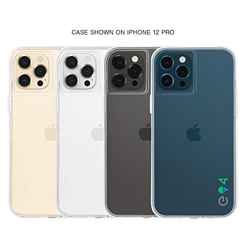 Case-Mate ECO94 Plant Based - Case for iPhone 12 and iPhone 12 Pro (5G) - Eco Friendly- 10 ft Drop Protection - 6.1 inch - Clear