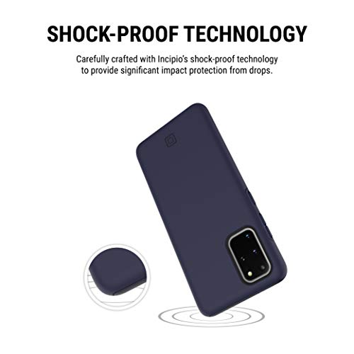 Incipio DualPro Case Compatible with Samsung Galaxy S20+ - Midnight Blue