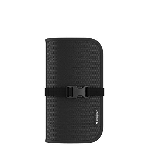 Mophie Travel Kit - Portable, Wireless Charging for Samsung, Apple iPhone 8/iPhone X and Other Qi-Enabled Smartphones - Black (409901792)