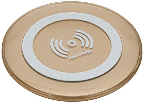 HyperGear ChargePad Pro Wireless Fast Charger Made for Qi-Enabled Devices. Compatible with iPhone 8/8 Plus/X/XR/XS/XS Max, Galaxy S9/S9+/S8/S8+ (with Fast Charge Adapter)
