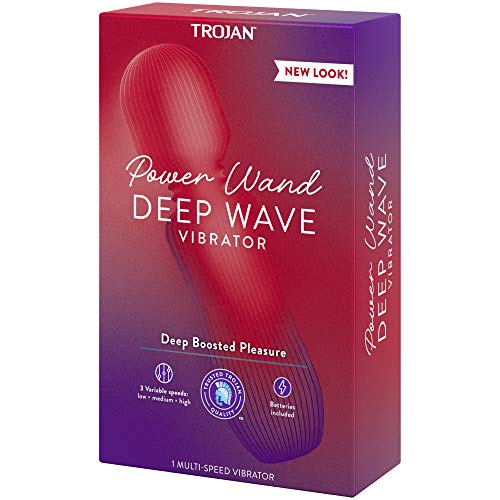 TROJAN Vibrations Power Wand Deep Massager