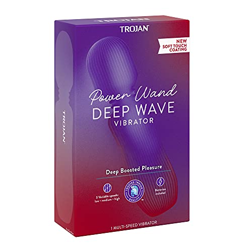 TROJAN Vibrations Power Wand Deep Massager