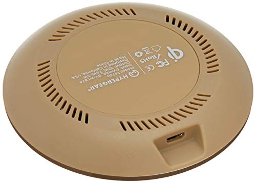 HyperGear ChargePad Pro Wireless Fast Charger Made for Qi-Enabled Devices. Compatible with iPhone 8/8 Plus/X/XR/XS/XS Max, Galaxy S9/S9+/S8/S8+ (with Fast Charge Adapter)