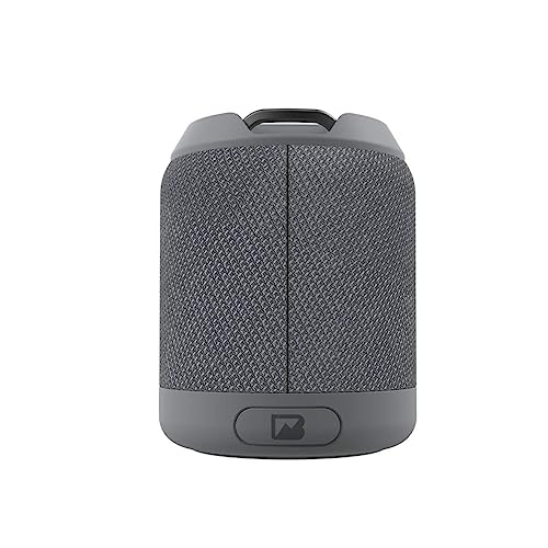 Braven BRV-Mini - Waterproof Pairing Speakers - Rugged Portable Wireless Speaker - 12 Hours of Playtime - Grey (604203556)