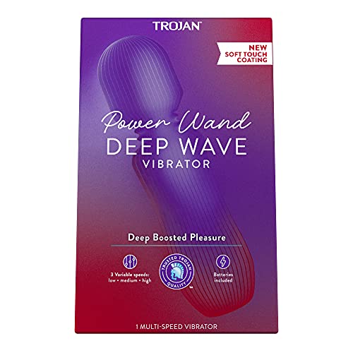 TROJAN Vibrations Power Wand Deep Massager