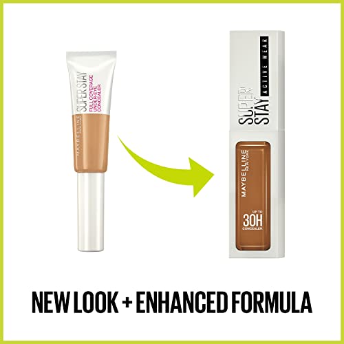 Maybelline Super Stay Liquid Concealer Makeup, Full Coverage Concealer, Up to 30 Hour Wear, Transfer Resistant, Natural Matte Finish, Oil-free, Available in 16 Shades