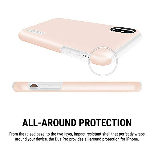 Incipio Apple iPhone Xs/X DualPro Case-Rose Blush