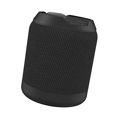 Braven BRV-Mini - Waterproof Pairing Speaker - Rugged Portable Wireless Speaker - 12 Hours of Playtime - Black (604203553)