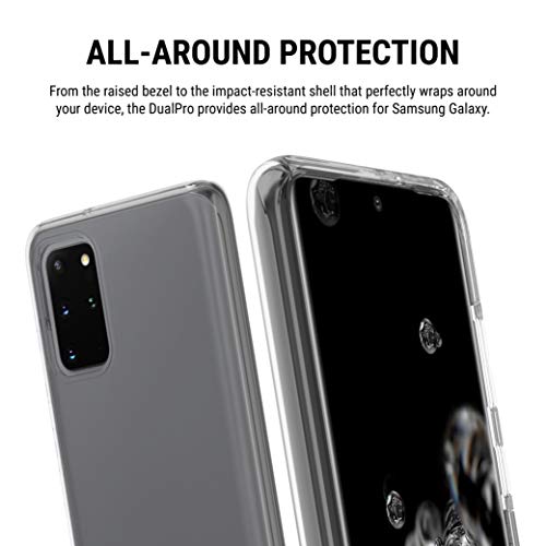 Incipio DualPro Case Compatible with Samsung Galaxy S20+ - Clear