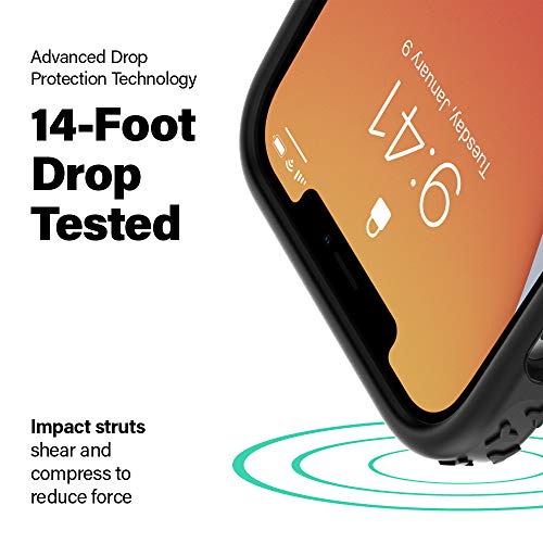 Incipio Grip Case Compatible with iPhone 12 Mini - Black