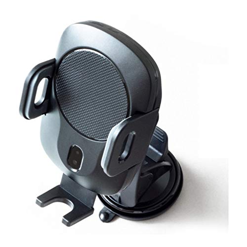 Phonesuit Energy Core Wireless Qi Car Charger and Automatic Phone Dock with Smart Motion Sensor and Motorized arms (Black)