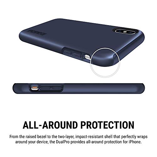 Incipio Apple iPhone Xs/X DualPro Case-Midnight Blue