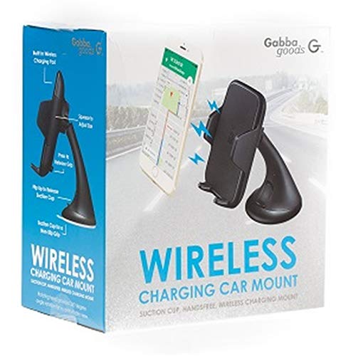 Qi Wireless Charging Car Mount for Most Smartphones Compatible with iPhone and Samsung Qi Charging
