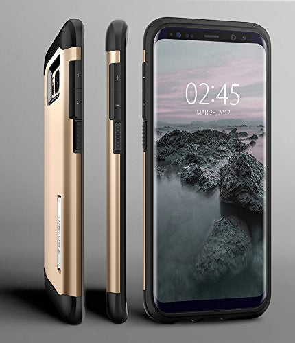 Spigen Slim Armor S8 Case with Air Cushion Technology and Hybrid Drop Protection for Samsung S8 (2017)