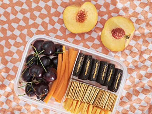 The KETO Baker – Keto Layered Brownies, Grain & Gluten Free, Chocolate Almond and Peanut Butter, Non-GMO, Variety Pack – 18 Count (9 Almond Butter & 9 Peanut Butter)