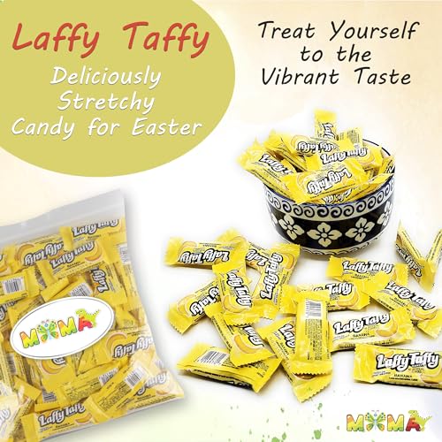 Gluten-Free Easter Candy - Deliciously Stretchy Candy for Easter, Snacking and Sharing - Taffy Treats Individually Wrapped