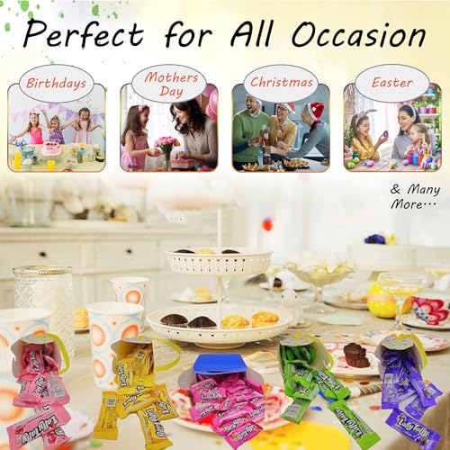Gluten-Free Easter Candy - Deliciously Stretchy Candy for Easter, Snacking and Sharing - Taffy Treats Individually Wrapped