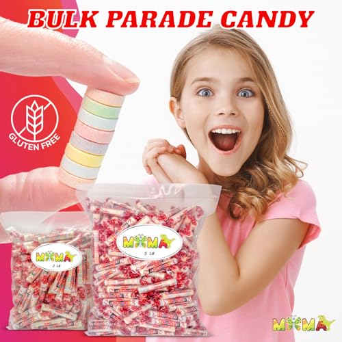 Smart1es Candy for Easter, Parties, and Birthdays - Goodie Bags Filler Red Parade Candy Bulk - Individually Wrapped Original Flavor Bag of Treats