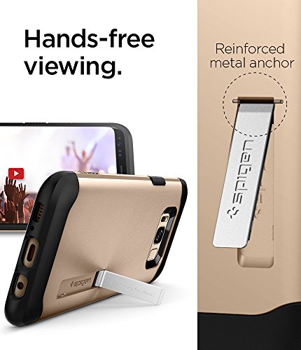 Spigen Slim Armor S8 Case with Air Cushion Technology and Hybrid Drop Protection for Samsung S8 (2017)