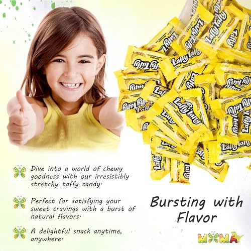 Gluten-Free Easter Candy - Deliciously Stretchy Candy for Easter, Snacking and Sharing - Taffy Treats Individually Wrapped