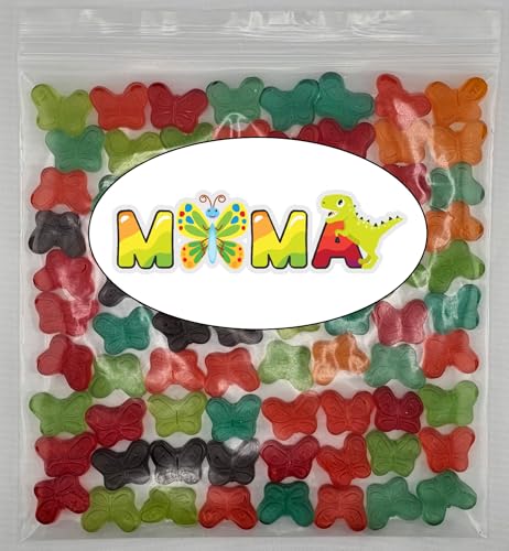 MiMa MiMa Assorted Gummy Candy - Fruity, Chewy Candy in Fun Shapes - Bulk Bag for Parties, Snacks & Gifts