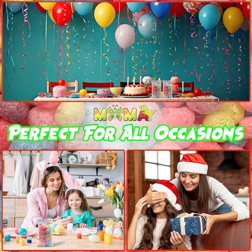 Mima JollyPuffs Freeze Dried Candy - Crunchy Freeze Dried Easter Treats Variety Pack - Resealable Bag, Ideal for Snacking and Sharing