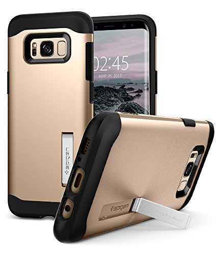 Spigen Slim Armor S8 Case with Air Cushion Technology and Hybrid Drop Protection for Samsung S8 (2017)