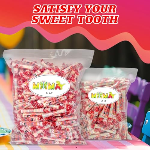 Smart1es Candy for Easter, Parties, and Birthdays - Goodie Bags Filler Red Parade Candy Bulk - Individually Wrapped Original Flavor Bag of Treats