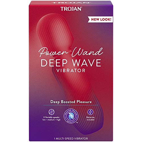 TROJAN Vibrations Power Wand Deep Massager