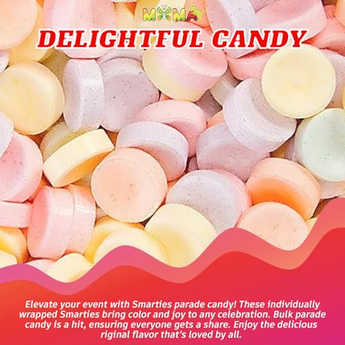 Smart1es Candy for Easter, Parties, and Birthdays - Goodie Bags Filler Red Parade Candy Bulk - Individually Wrapped Original Flavor Bag of Treats