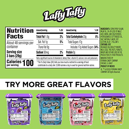 Laffy Taffy jar
