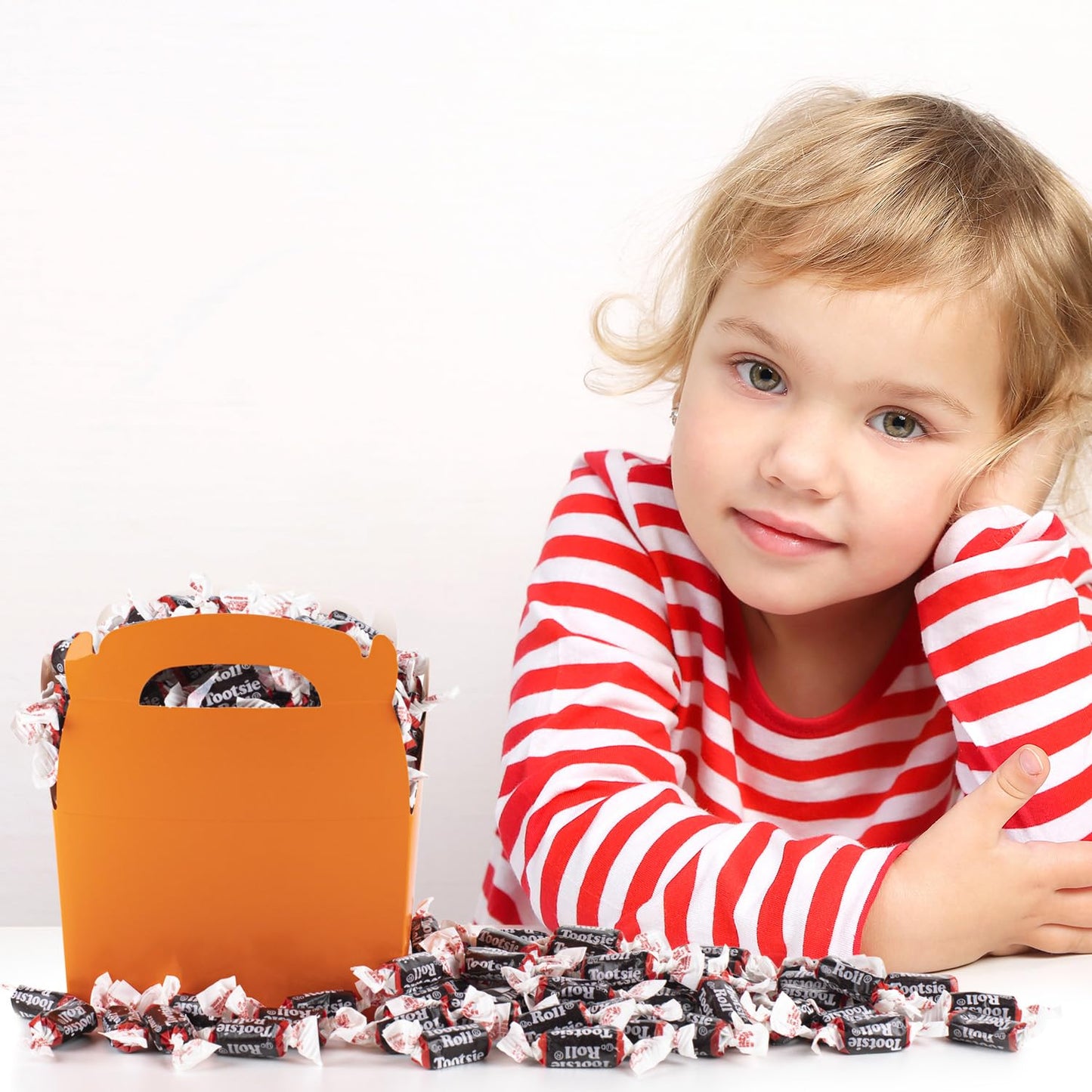 Bulk Individually Wrapped Chewy Candy, Peanut & Gluten-Free – Ideal for Valentine's Day, Easter & Candy Bowls, Dessert Tables, Parties & More – Kosher Treats (2 Pounds)