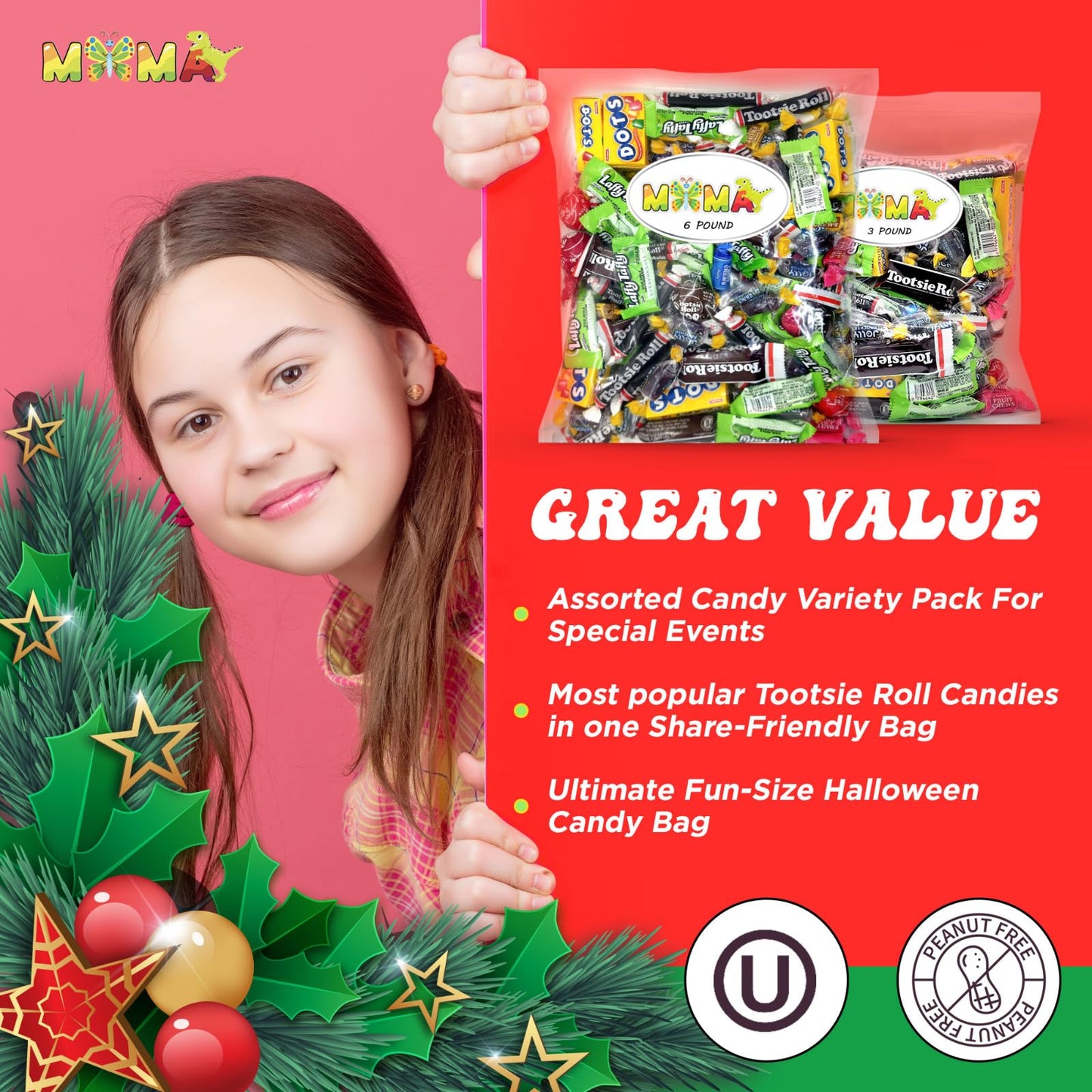 Assorted Easter Chocolate Candy Mix Bucket - Ideal for Any Occasion Mini Chocolate Bars - Individually Wrapped Treats for Party Favors, Dessert Tables & More - 7Lbs