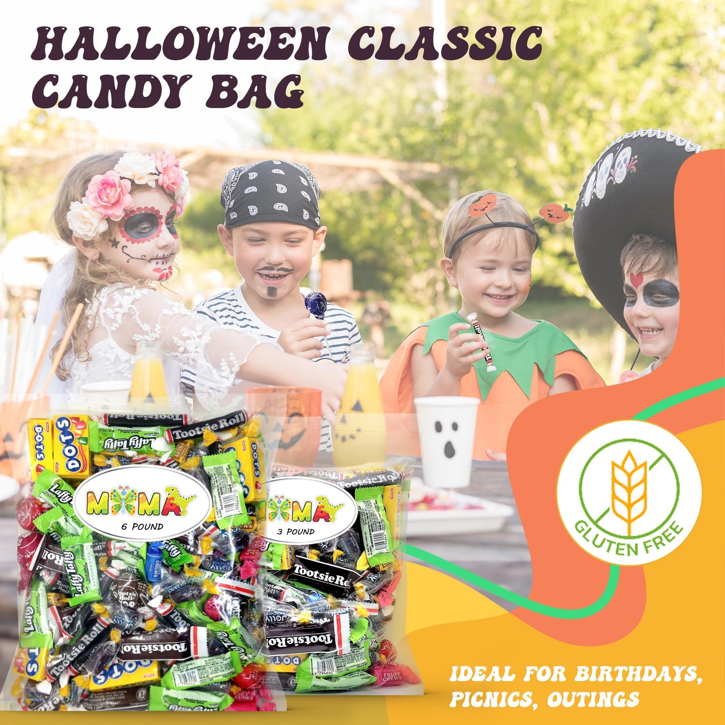 Easter Candy Mix - (6lbs) Bulk Individually Wrapped Treats - Fantastic Bag for Valentines Day, Candy Bowls, Dessert Tables, Parties & More